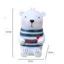 Kinder Nachtlicht Eisbär mit Name personalisiert