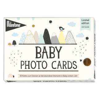 Milestone™ Baby-Fotokarten - "Over the Moon"/ deutsch / 30 Karten