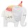 Kissen Elefant Zirkus mit Name personalisiert