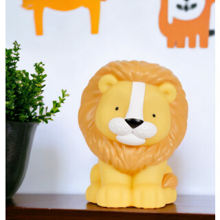 Großes Nachtlicht Löwe mit Name personalisiert