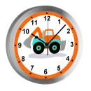 Kinder Funkuhr Bagger