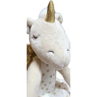 Windeltorte S mit Kuscheltier Einhorn Engel
