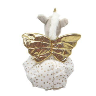 Windeltorte S mit Kuscheltier Einhorn Engel