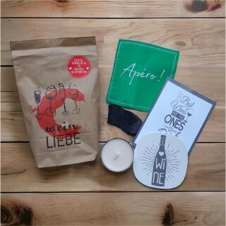 Weinliebhaber Wundertüte  für ein Treffen mit Weinfreunden