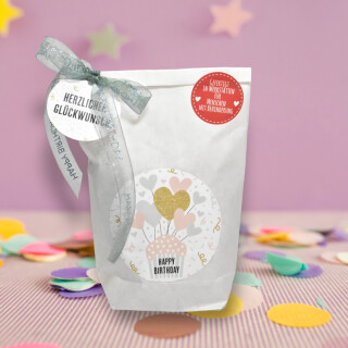 Happy Birthday Wundertüte mit Luftballon