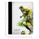 Zeugnismappe / Dokumentemappe Fußballspieler...