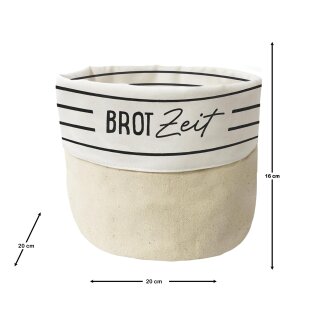 Stoff-Körbchen Brotzeit