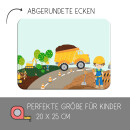 Kinder Frühstücksbrettchen Baustelle,...