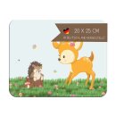 Kinder Frühstücksbrettchen Reh, Kunststoff, 20...