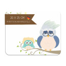 Kinder Frühstücksbrettchen Eule Opa,...