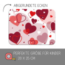 Kinder Frühstücksbrettchen Herz Rot,...
