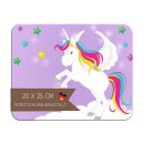 Kinder Frühstücksbrettchen Einhorn Lila,...