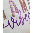 Kissen Mama Vibes Gold/Lila