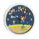 Kinder Wanduhr mit bunten Rahmen Circus