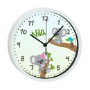 Kinder Wanduhr mit bunten Rahmen Koala Bär Junge