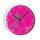 Kinder Wanduhr mit bunten Rahmen Traum pink