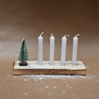 Advent to go, Upcycling, kleiner Adventskranz
