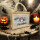 Halloween Tasche Fledermaus mit Name personalisiert