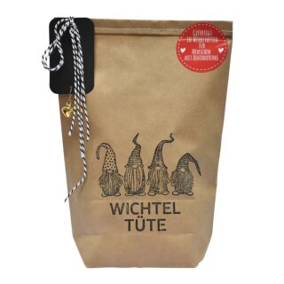 Wichtel Wundertüte mit Glockenanhänger