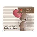 Kinder Frühstücksbrettchen Bärchen Herz,...