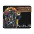 Kinder Frühstücksbrettchen  Büffel...