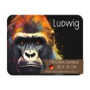 Kinder Frühstücksbrettchen  Affe Gorilla...