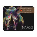 Kinder Frühstücksbrettchen  Nashorn...