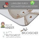 Kinder Frühstücksbrettchen  Bär hab Dich...