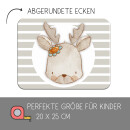 Kinder Frühstücksbrettchen Rehlein, Kunststoff,...