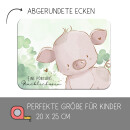 Kinder Frühstücksbrettchen Glücksschwein...