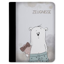 Zeugnismappe / Dokumentemappe Bär Hr. Pfeiffer mit...