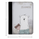 Zeugnismappe / Dokumentemappe Bär Hr. Pfeiffer mit...