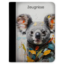 Zeugnismappe / Dokumentemappe Koala Bär mit...