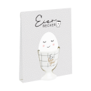 Eierbecher Schreibkram Manufaktur Frohe Ostern Hasen