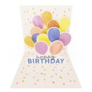 Mini Pop-Up Karte Happy Birthday to you