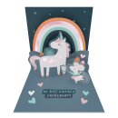 Mini Pop-Up Karte Happy Birthday to you