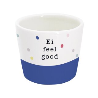 Eierbecher Gute Laune Ei feel good