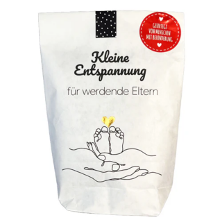 Geschenk für werdende Eltern: Wundertüte Weiß für entspannte Vorfreude